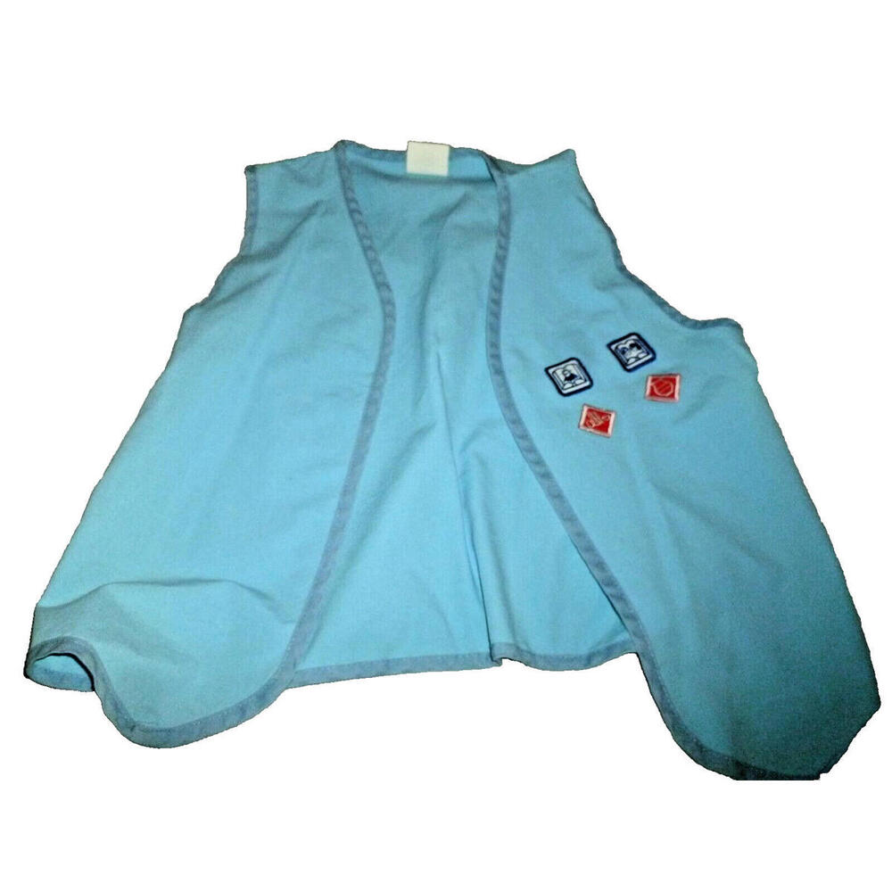 Vintage Pioneer Clubs Vest Patches sz M Medium